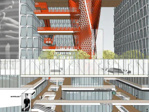 SU model of modern office building in Hongshan 3D Model