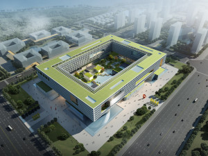 SU model of the Science City Innovation Research Institute 3Dモデル