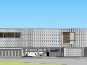 SU model of the Science City Innovation Research Institute 3D Model