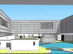 SU model of the Science City Innovation Research Institute 3D Model