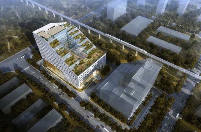 SU model of the Electric Power Design and Research Institute 3D 모델 .c4d .max .obj .3ds .fbx .stl .blend 