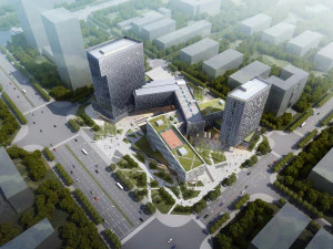 Modelo SU de la oficina del Instituto de Investigaciones en Transporte. Modelo 3D