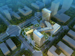 SU model of the office of the Transportation Research Institute 3D Model