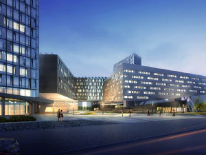 SU model of the office of the Transportation Research Institute 3D Model