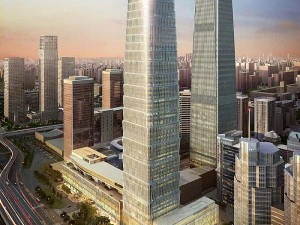SU model of the Guomao Phase III office building building 3D Model