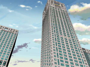 SU model of Yintai Center office and apartment building 3D Model