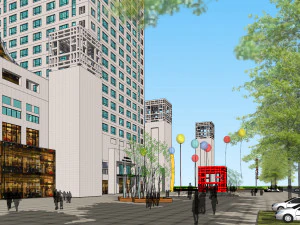 SU model of Yintai Center office and apartment building 3D Model