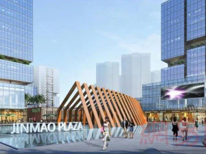 SU model of office and commercial building in Nansha 3D Model