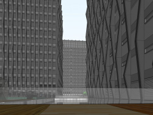 SU model of commercial office building in Qinhuai 3D मॉडल