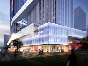 SU model of Headquarters commercial office building 3D Model