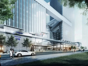 SU model of Headquarters commercial office building 3D Model