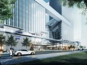 SU model of Headquarters commercial office building 3D Model