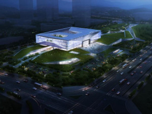 SU model of the Civic Center commercial office building Model 3D