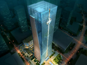 SU model of high-rise modern CCCC office building 3D 모델