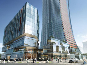 SU model of high-rise modern CCCC office building 3D 모델