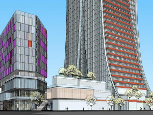 SU model of high-rise modern CCCC office building 3D 모델
