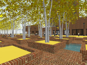 SU model of the office building of Building 3D Модель