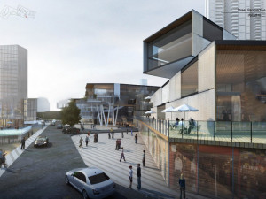SU model of headquarters base office and commercial buildings 3D Model