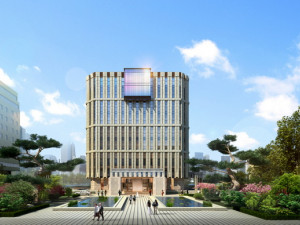 SU model of corporate service center office building 3D Model