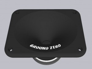 GROUND ZERO GZCT 5000SPL-XB 3D Модель