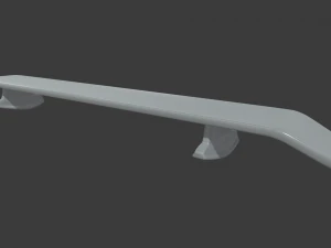Car Spoiler 01 3D Print Model