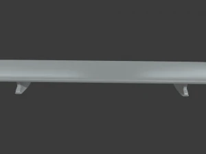 Car Spoiler 01 3D Print Model