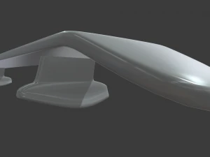 Car Spoiler 01 3D Print Model