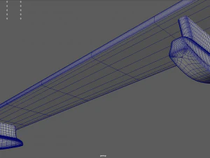 Car Spoiler 01 3D Print Model