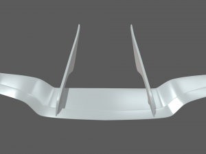 Car Spoiler 02 3D Print Model