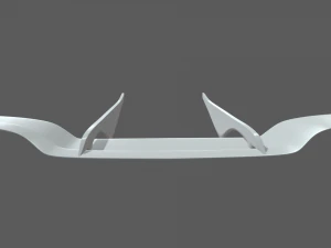 Car Spoiler 02 3D Print Model