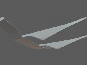 Car Spoiler 02 3D Print Model