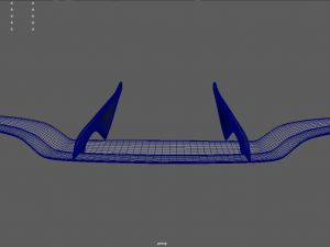 Car Spoiler 02 3D Print Model