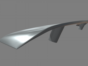 Car Spoiler 03 3D प्रिंट मॉडल