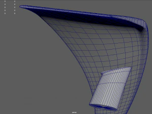Car Spoiler 03 3D Print Model