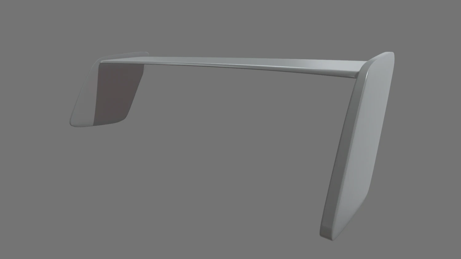 Car Spoiler 04 3D Print Model .c4d .max .obj .3ds .fbx .stl .blend 
