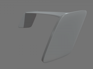 Car Spoiler 04 Modelo de impresión 3D