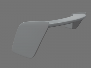 Car Spoiler 04 Modelo de impresión 3D