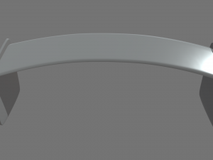 Car Spoiler 04 Modelo de impresión 3D