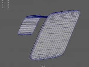 Car Spoiler 04 3D Print Model