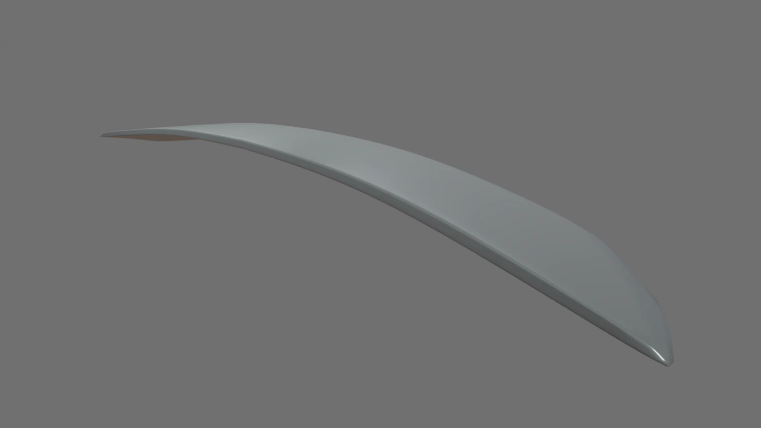 Car Spoiler 05 3D Print Model .c4d .max .obj .3ds .fbx .stl .blend 