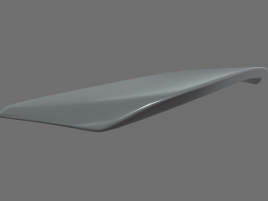 Car Spoiler 05 Modelo de Impressão 3D