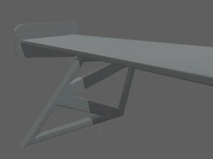Car Spoiler 06 3D Print Model