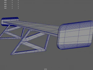 Car Spoiler 06 3D Print Model