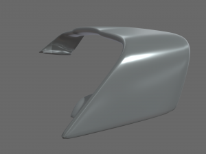 Car Spoiler 07 3D Baskı Modeli