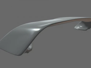 कार स्पॉइलर 07 3D प्रिंट मॉडल