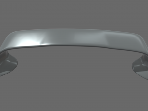 Car Spoiler 07 3D Baskı Modeli