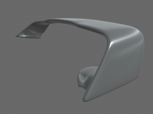 Car Spoiler 07 3D Baskı Modeli