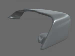 कार स्पॉइलर 07 3D प्रिंट मॉडल