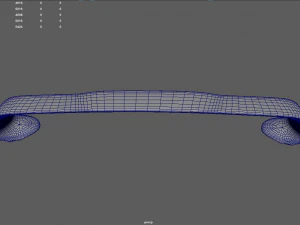 कार स्पॉइलर 07 3D प्रिंट मॉडल