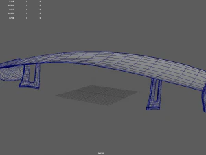 Car Spoiler 08 3D Print Model